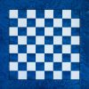 Capri – 51cm / 5,0 cm Squares Blue Chess Board by Design Chess. Made in Italy.