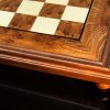 Galileo – 56cm Root of Elm Chess Board with Frame