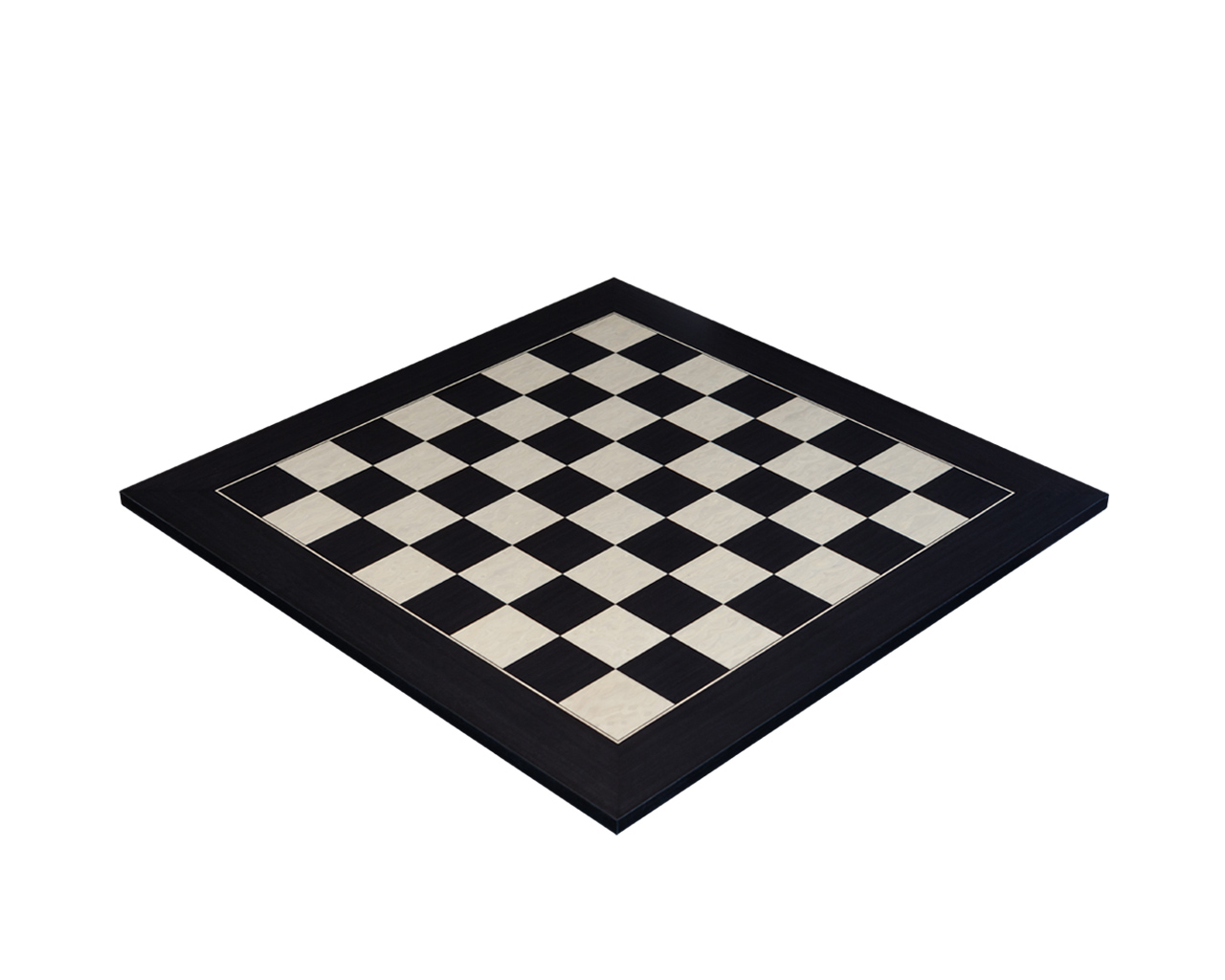 Asturias – 60 cm Black Spanish Chess Board with 6 cm squares