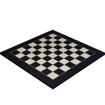 60 cm Asturias black-and-white ultra-matt chess board