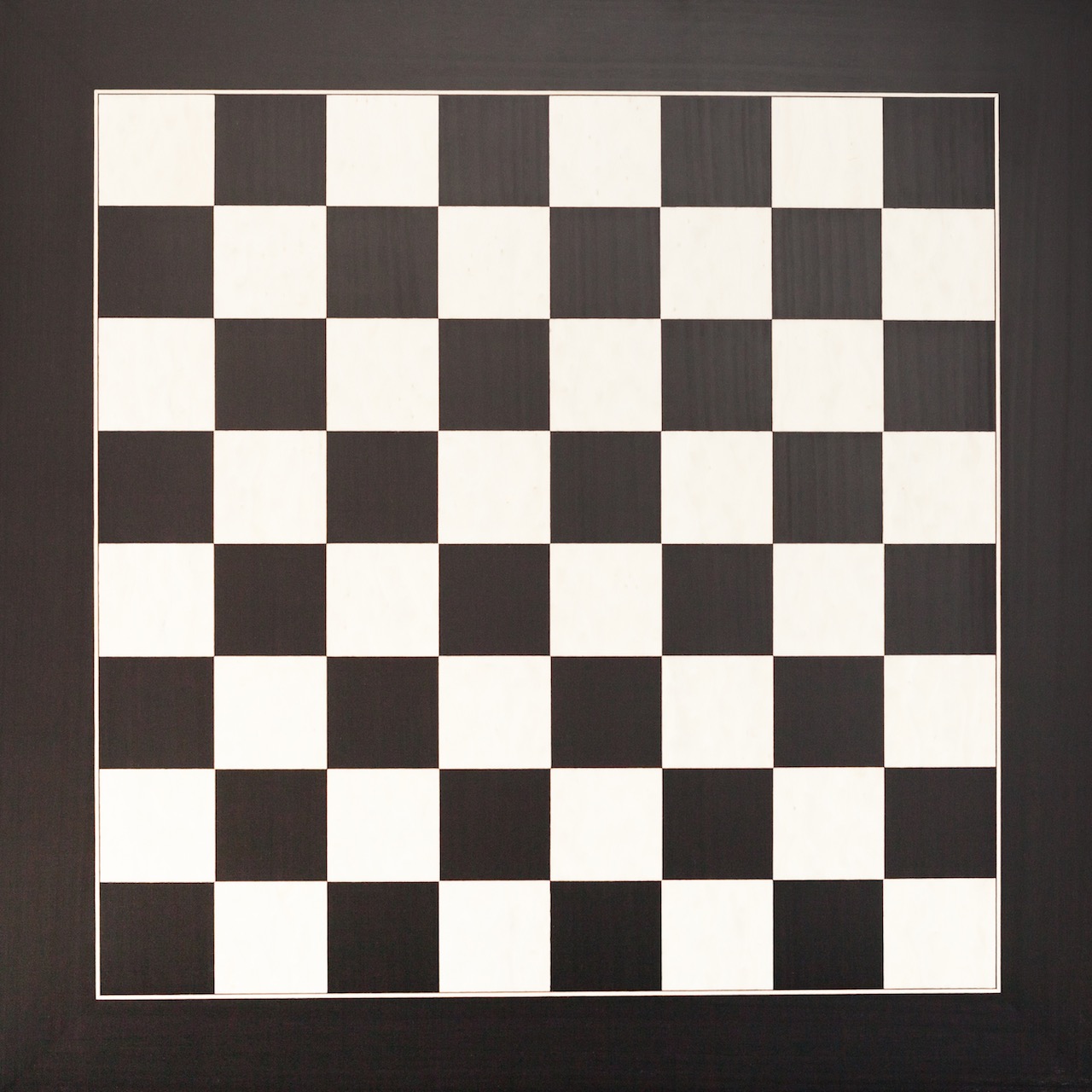 Asturias – 6 cm Square Size Black Spanish Chess Board