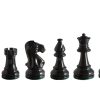 Earl Black Earl Black 3.75 inch tournament-size chess pieces in Coloured Boxwood