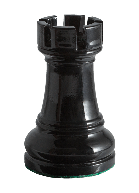 Rook from Earl Black Chess Series