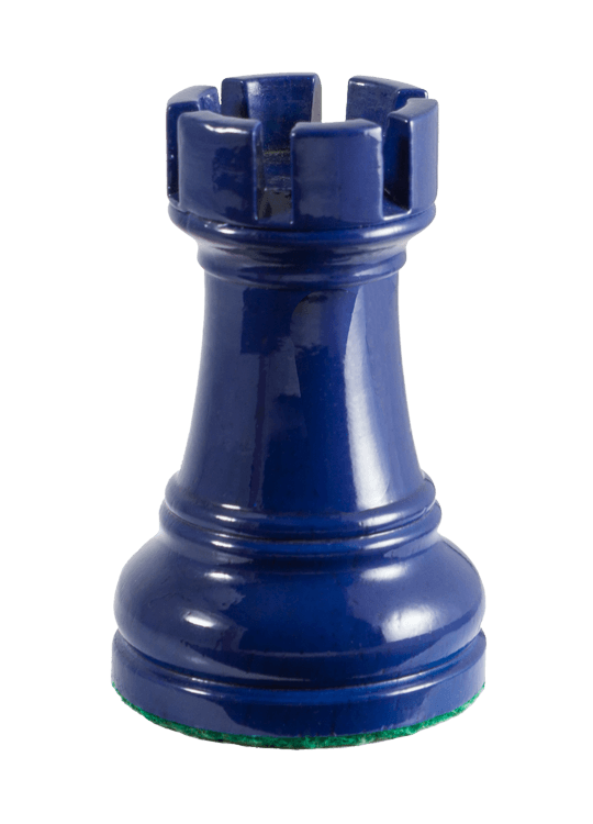 Rook from Earl Blue Chess Series