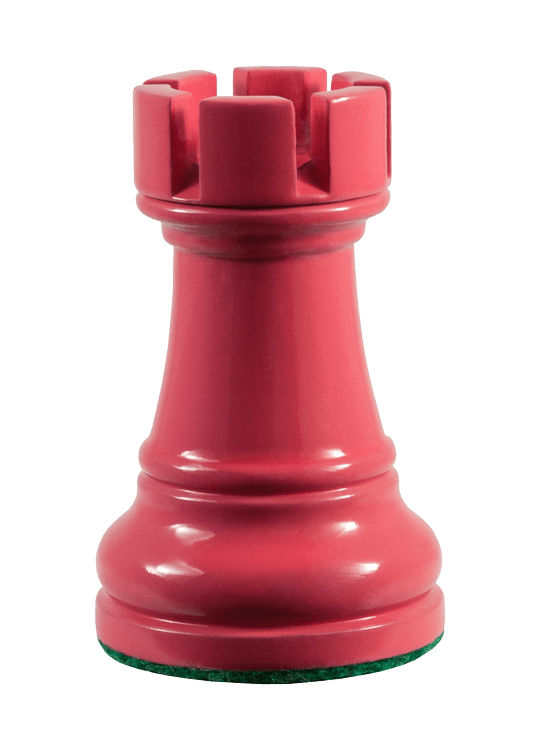 Rook from Earl Pink Chess Series