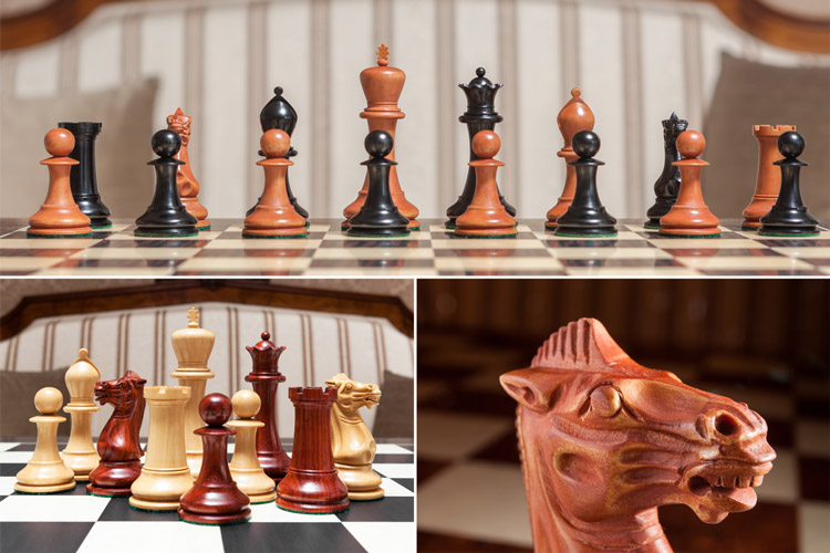 1849 Staunton chess pieces
