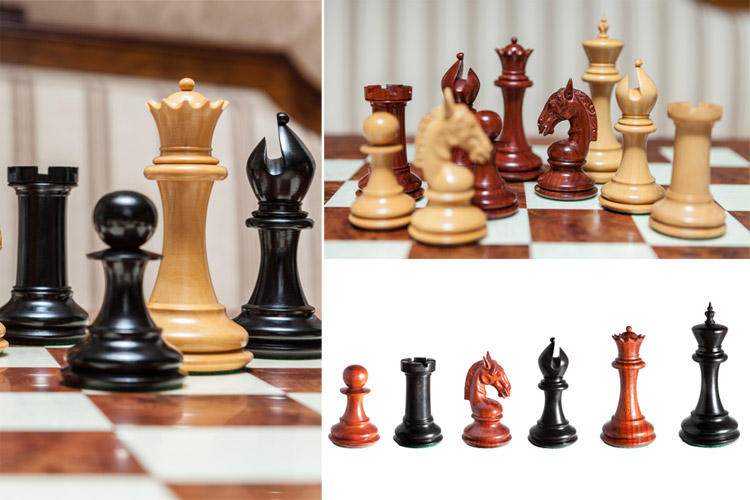 Chevalier chess pieces